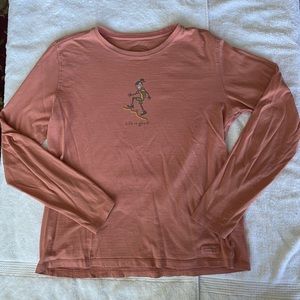 Life is good long sleeve shirt